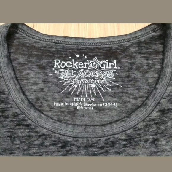 All Access Rocker Girl Womens Holiday top size M/M - Picture 3 of 6